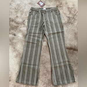 NWT Girl’s GIMOS 100%Cotton Striped Pants Size 12